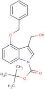 4-Benzyloxy-3-hydroxymethylindole, N-BOC protected