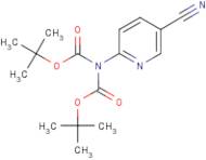 6-Aminonicotinonitrile, 6,6-Bis-BOC protected