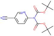 6-Aminonicotinonitrile, 6,6-Bis-BOC protected