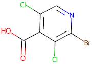 2-Bromo-3,5-dichloroisonicotinic acid