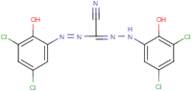 1,5-Bis(3,5-dichloro-2-hydroxyphenyl)formazan-3-carbonitrile