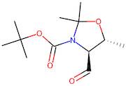 (4S,5R)-2,2,5-Trimethyl-1,3-oxazolidine-4-carboxaldehyde, N-BOC protected