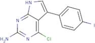 2-Amino-4-chloro-5-(4-iodophenyl)-7H-pyrrolo[2,3-d]pyrimidine