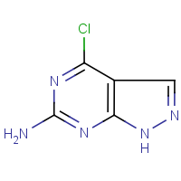 6-Amino-4-chloro-1H-pyrazolo[3,4-d]pyrimidine
