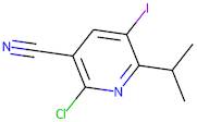 2-Chloro-5-iodo-6-isopropylnicotinonitrile