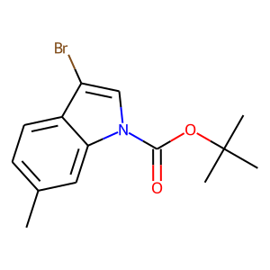 3-Bromo-6-methylindole, N-BOC protected