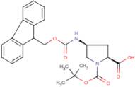 (2S,4S)-Pyrrolidine-2-carboxylic acid, N1-BOC 4-FMOC protected