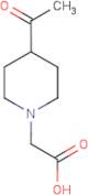 (4-Acetylpiperidin-1-yl)acetic acid