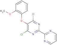 4,6-Dichloro-5-(2-methoxyphenoxy)-[2,2']-bipyrimidine