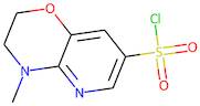 3,4-Dihydro-4-methyl-2H-pyrido[3,2-b][1,4]oxazine-7-sulphonyl chloride