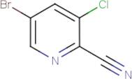 5-Bromo-3-chloropyridine-2-carbonitrile