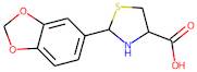 2-(1,3-Benzodioxol-5-yl)-1,3-thiazolidine-4-carboxylic acid