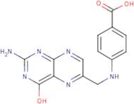 4-{[(2-Amino-4-hydroxypteridin-6-yl)methyl]amino}benzoic acid