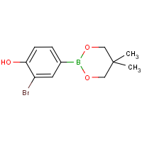 3-Bromo-4-hydroxybenzeneboronic acid, neopentyl glycol ester