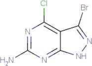 6-Amino-3-bromo-4-chloro-1H-pyrazolo[3,4-d]pyrimidine