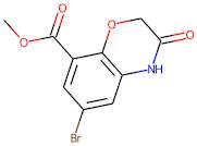 Methyl 6-bromo-3,4-dihydro-3-oxo-2H-1,4-benzoxazine-8-carboxylate