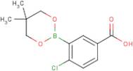 5-Carboxy-2-chlorobenzeneboronic acid, neopentyl glycol ester