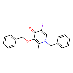 1-Benzyl-3-(benzyloxy)-5-iodo-2-methylpyridin-4(1H)-one