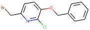 3-(Benzyloxy)-6-(bromomethyl)-2-chloropyridine