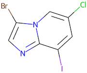 3-Bromo-6-chloro-8-iodoimidazo[1,2-a]pyridine