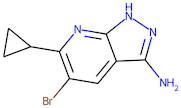 3-Amino-5-bromo-6-cyclopropyl-1H-pyrazolo[3,4-b]pyridine