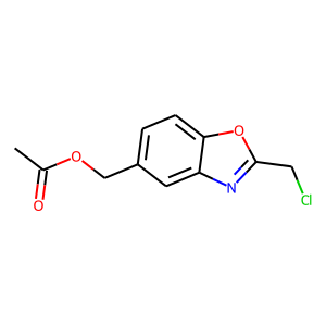 [2-(Chloromethyl)-1,3-benzoxazol-5-yl]methyl acetate