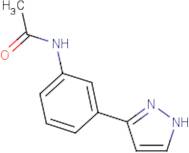 N-[3-(1H-Pyrazol-3-yl)phenyl]acetamide