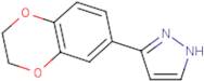 3-(2,3-Dihydro-1,4-benzodioxin-6-yl)-1H-pyrazole