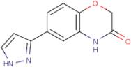 6-(1H-Pyrazol-3-yl)-4H-1,4-benzoxazin-3-one