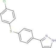 3-[4-(4-Chlorothiophenoxy)lphenyl]-1H-pyrazole