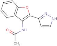 N-[2-(1H-Pyrazol-3-yl)benzofuran-3-yl]acetamide