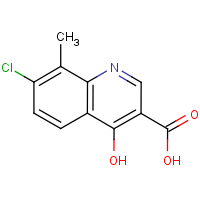 7-Chloro-4-hydroxy-8-methylquinoline-3-carboxylic acid