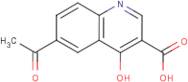 6-Acetyl-4-hydroxyquinoline-3-carboxylic acid