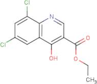 Ethyl 6,8-dichloro-4-hydroxyquinoline-3-carboxylate