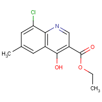 Ethyl 8-chloro-4-hydroxy-6-methylquinoline-3-carboxylate