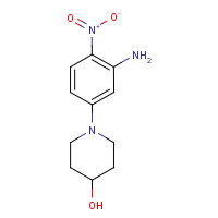 1-(3-Amino-4-nitrophenyl)piperidin-4-ol