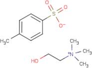 (2-Hydroxyethyl)trimethylammonium toluene-4-sulphonate