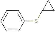 Cyclopropyl phenyl sulphide