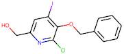 3-(Benzyloxy)-2-chloro-6-(hydroxymethyl)-4-iodopyridine