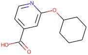 2-(Cyclohexyloxy)isonicotinic acid