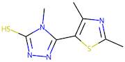 5-(2,4-Dimethyl-1,3-thiazol-5-yl)-4-methyl-4H-1,2,4-triazole-3-thiol