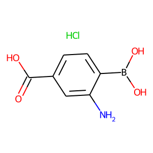 2-Amino-4-carboxybenzeneboronic acid hydrochloride