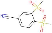 3,4-Bis(methylsulphonyl)benzonitrile