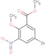 Methyl 5-bromo-2-methoxy-3-nitrobenzoate
