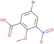 5-Bromo-2-methoxy-3-nitrobenzoic acid