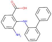 3-Amino-2-(biphenyl-2-ylamino)benzoic acid