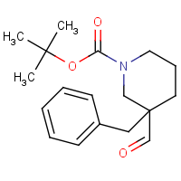 tert-Butyl 3-benzyl-3-formylpiperidine-1-carboxylate