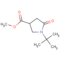 Methyl 1-(2-methyl-2-propanyl)-5-oxo-3-pyrrolidinecarboxylate