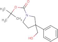 tert-Butyl 3-(Hydroxymethyl)-3-phenylpyrrolidine-1-carboxylate