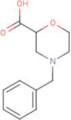 4-Benzyl-2-morpholinecarboxylic acid